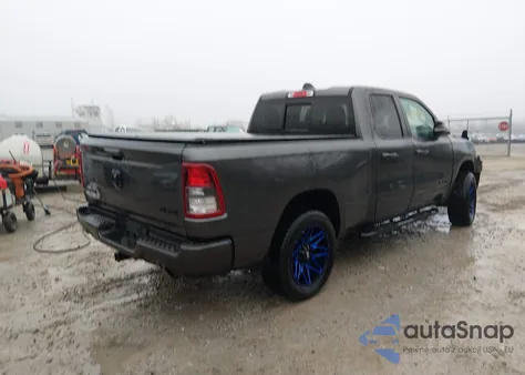 2022 Ram 1500 Big Horn 4X4 6'4 Box из США, поврежденный, VIN 1C6SRFBT3NN180987